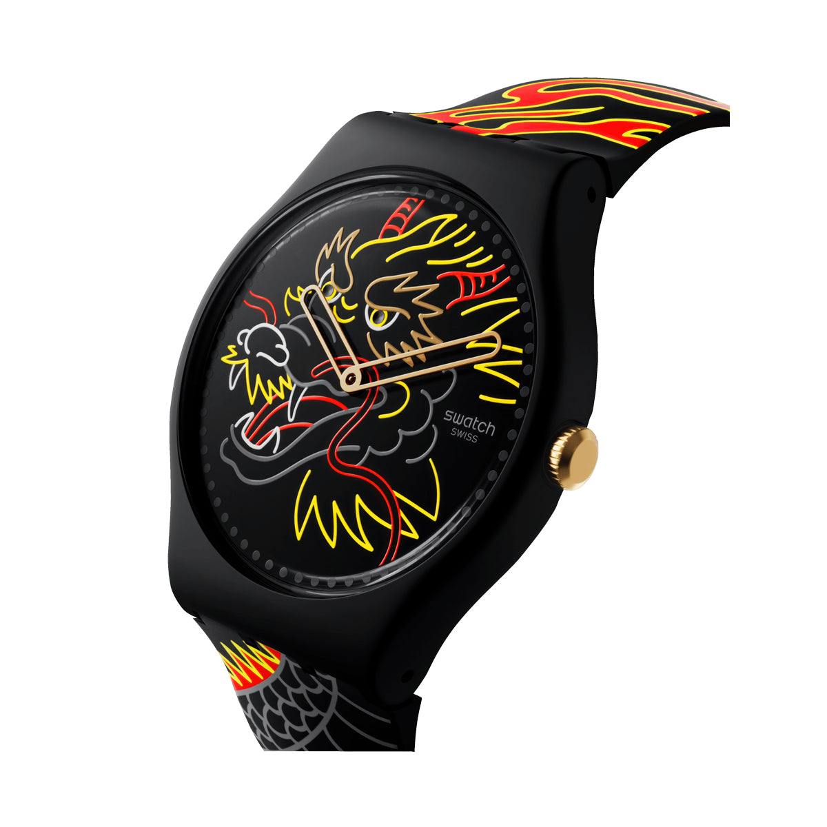 SWATCH NUIT DETE SUOB729 Armbanduhr ansicht-3