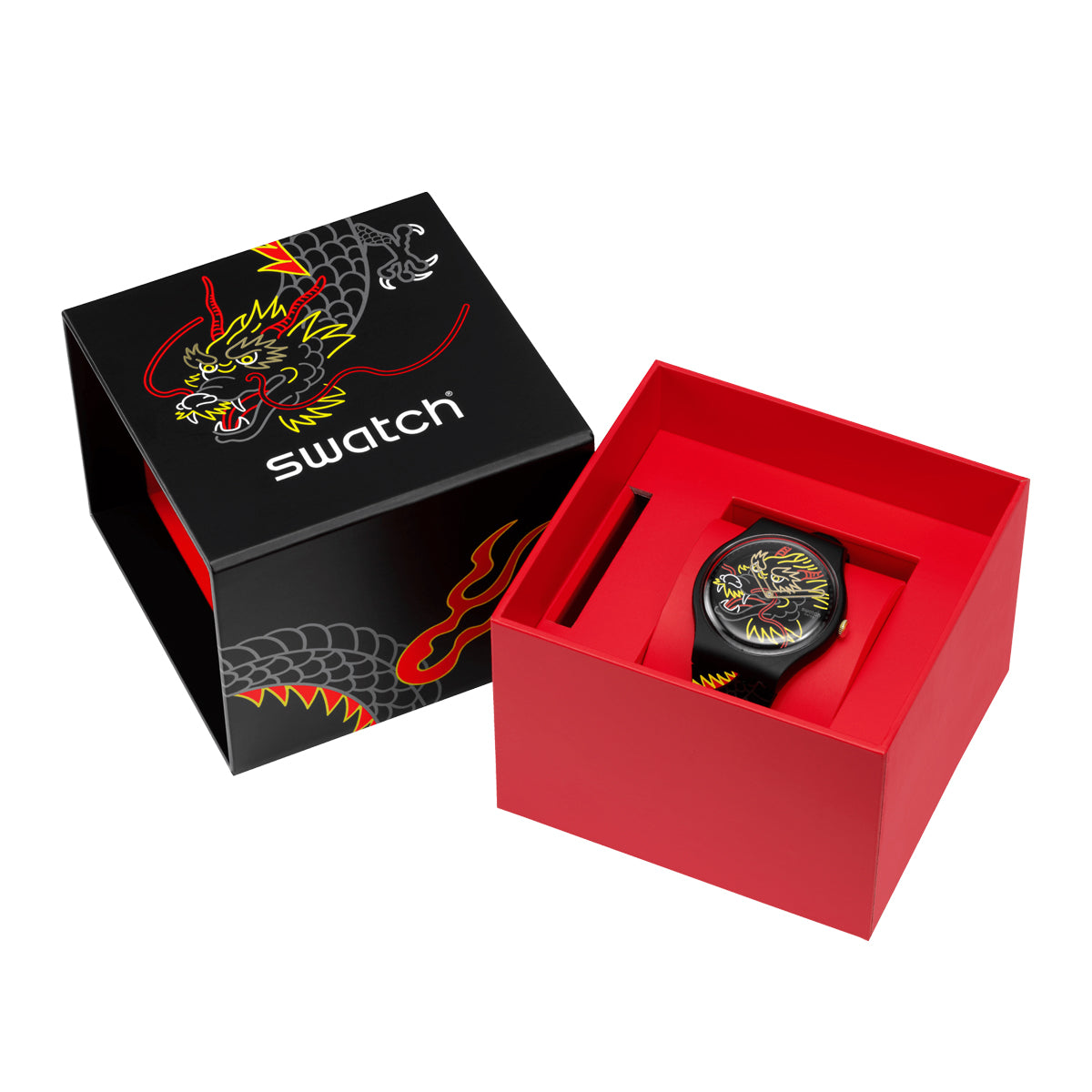 SWATCH NUIT DETE SUOB729 Armbanduhr ansicht-4