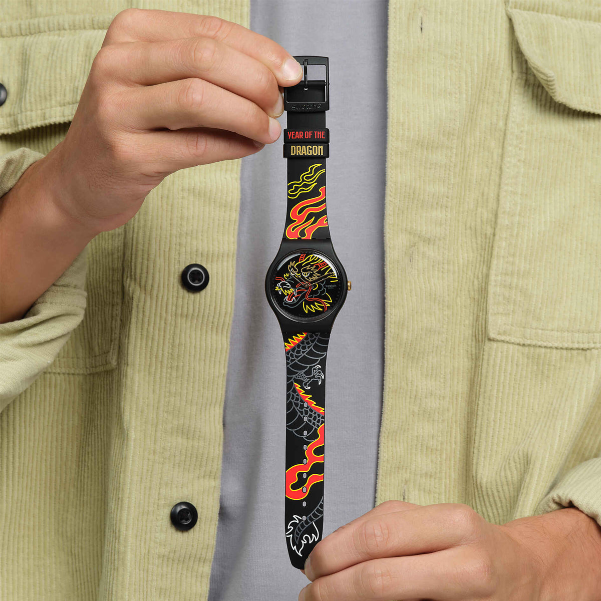 SWATCH NUIT DETE SUOB729 Armbanduhr ansicht-5