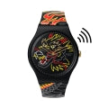 SWATCH NUIT DETE SUOB729 Armbanduhr ansicht-6