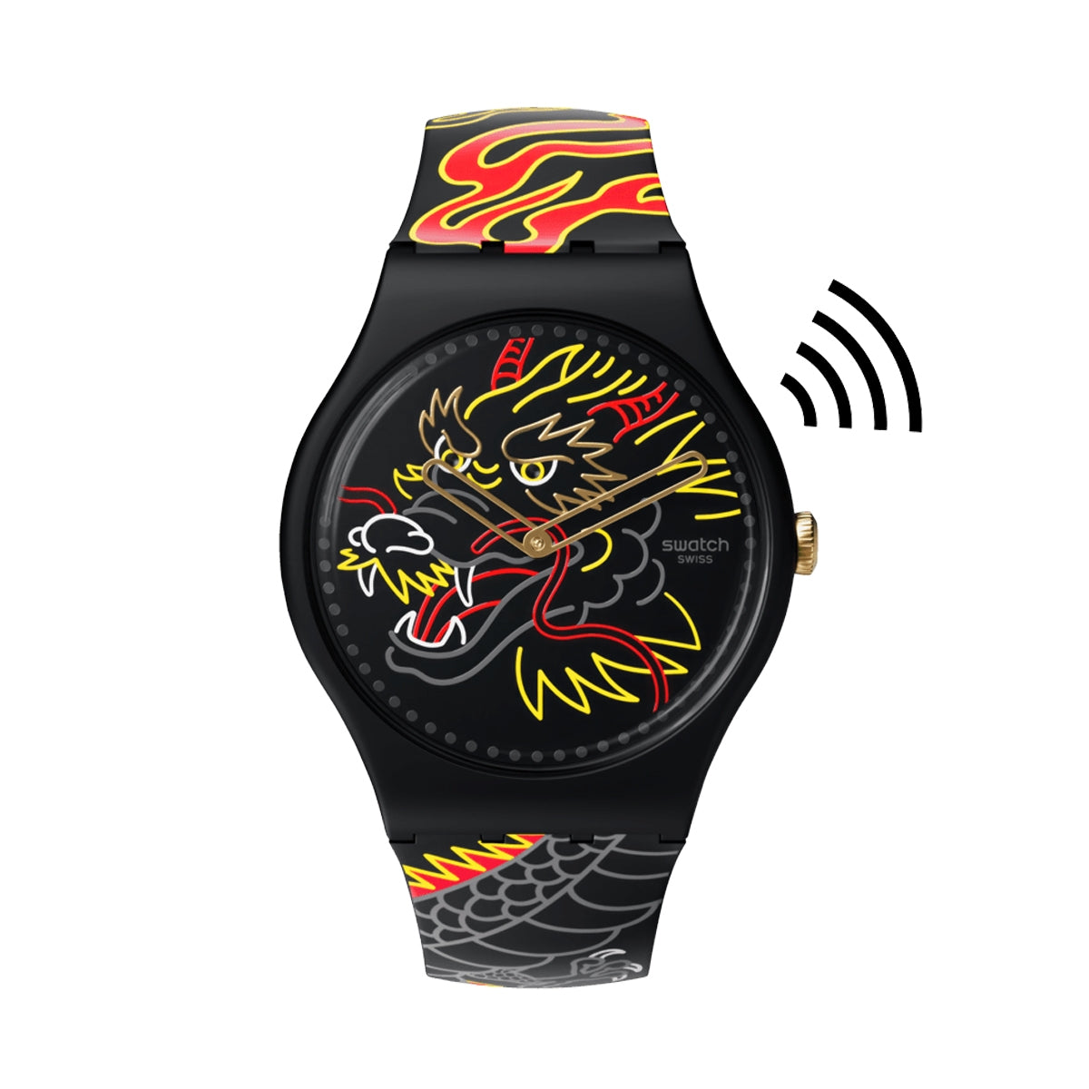 SWATCH NUIT DETE SUOB729 Armbanduhr