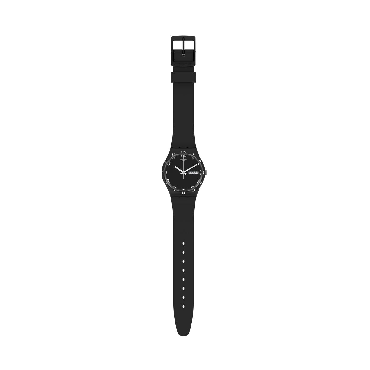 SWATCH OVER BLACK GB757 Day & Date - Armbanduhr 34 mm Schwarz ansicht-2