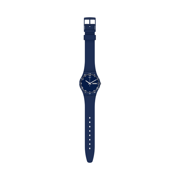 SWATCH OVER BLUE GN726 Day & Date - Armbanduhr 34 mm Blau ansicht-2