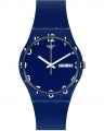 SWATCH OVER BLUE GN726 Day & Date - Armbanduhr 34 mm Blau ansicht-6