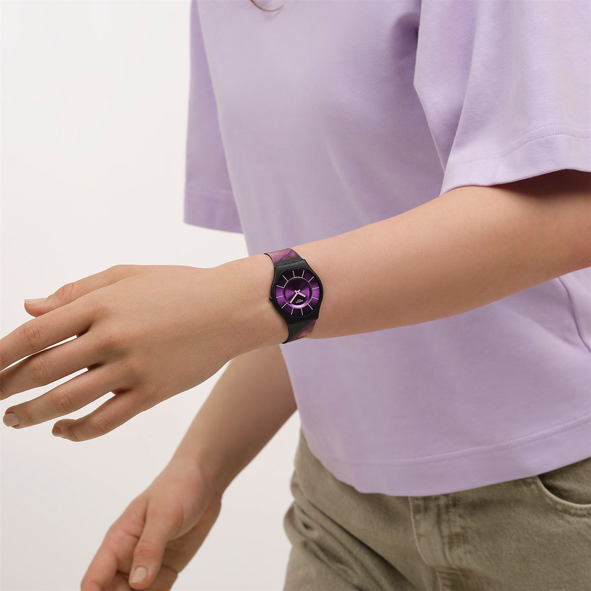 SWATCH PARADISE BLOOM SS08B106 Armbanduhr ansicht-4