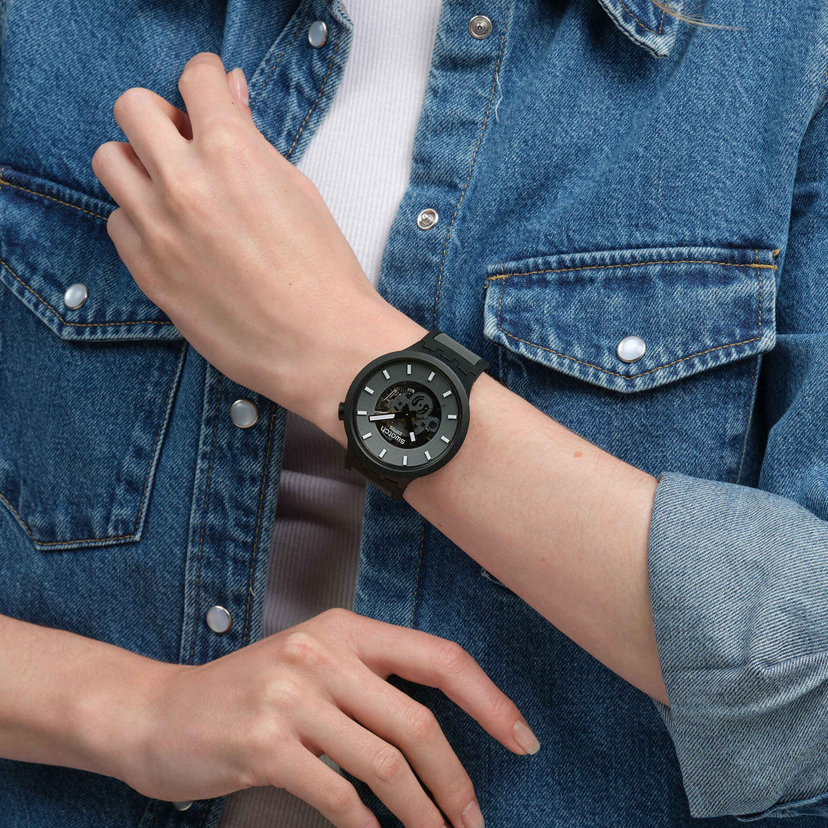 SWATCH PAST THE HORIZON SB05B113 Armbanduhr ansicht-5