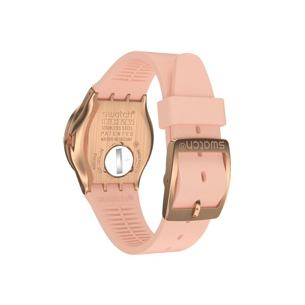 SWATCH PINK CONFUSION YLG140 Armbanduhr 33 mm Rosa ansicht-4