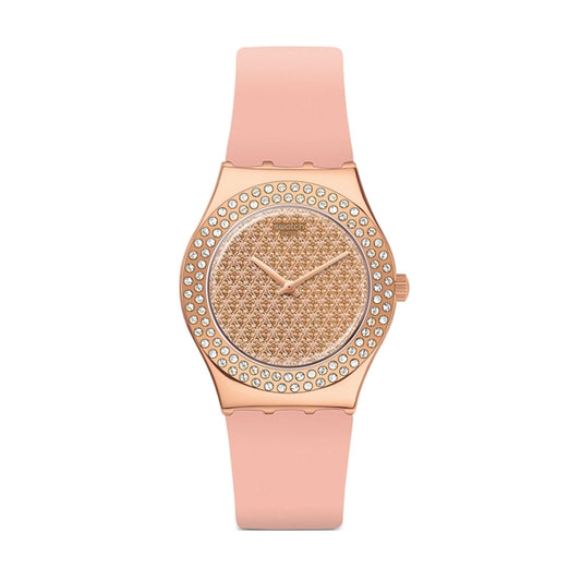 SWATCH PINK CONFUSION YLG140 Armbanduhr 33 mm Rosa