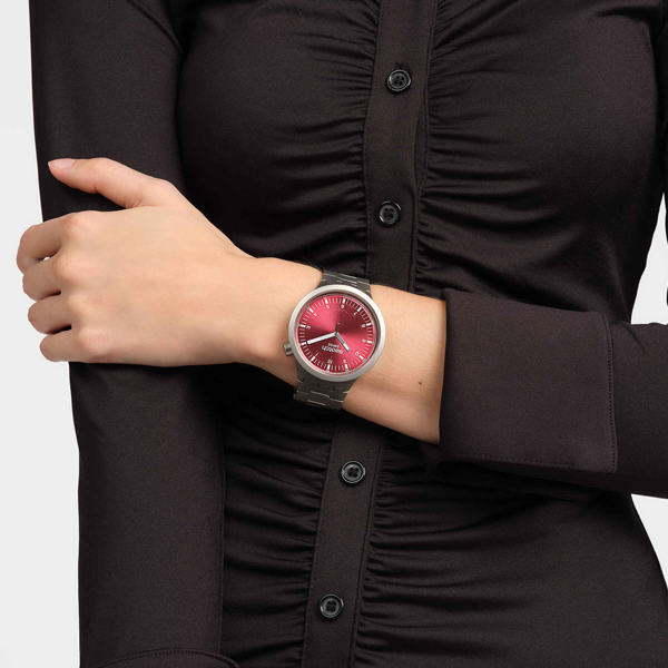 SWATCH SCARLET SHIMMER SB07S104G Armbanduhr ansicht-3