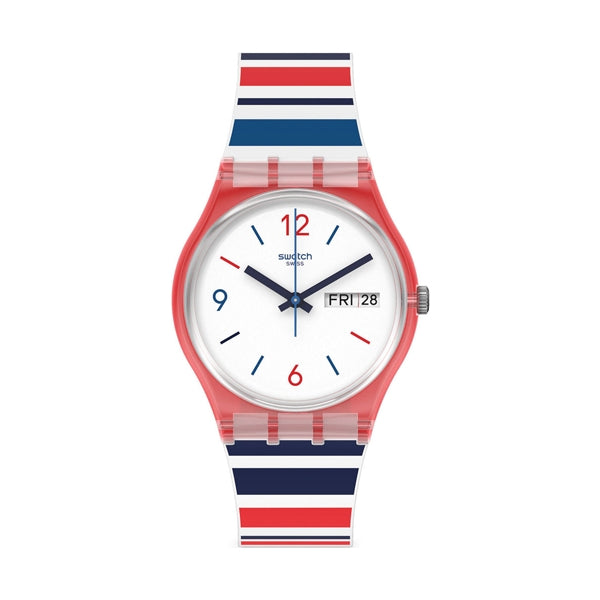 SWATCH SEA BARCODE GR712 Day & Date - Armbanduhr 34 mm