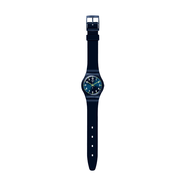 SWATCH SIR BLUE SO28N702 Armbanduhr 34 mm Blau ansicht-2