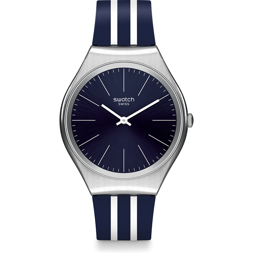 SWATCH SKINBLUEIRON SYXS106 Armbanduhr 38 mm Blau ansicht-2