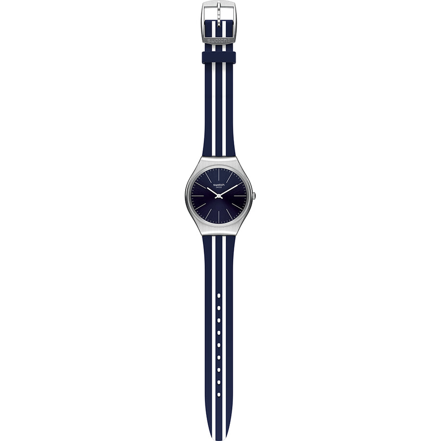 SWATCH SKINBLUEIRON SYXS106 Armbanduhr 38 mm Blau ansicht-2