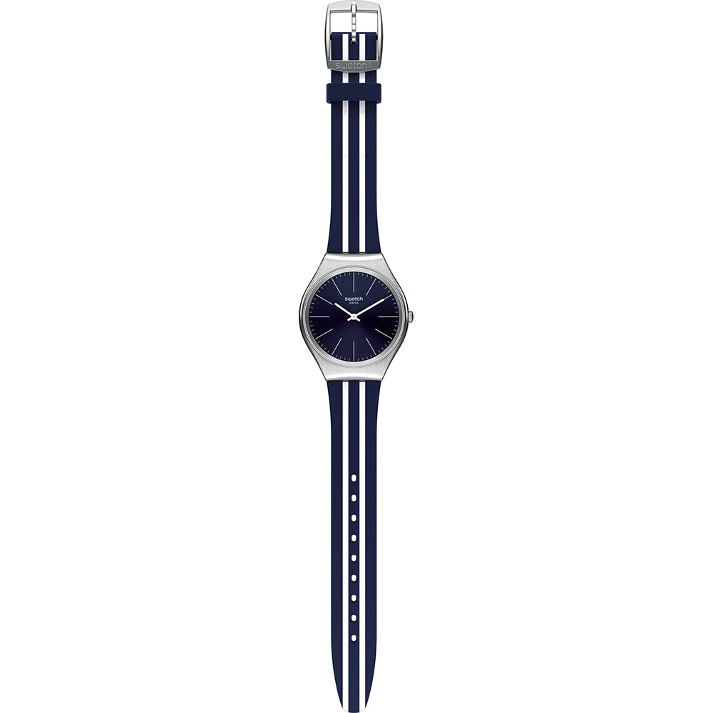 SWATCH SKINBLUEIRON SYXS106 Armbanduhr 38 mm Blau ansicht-3
