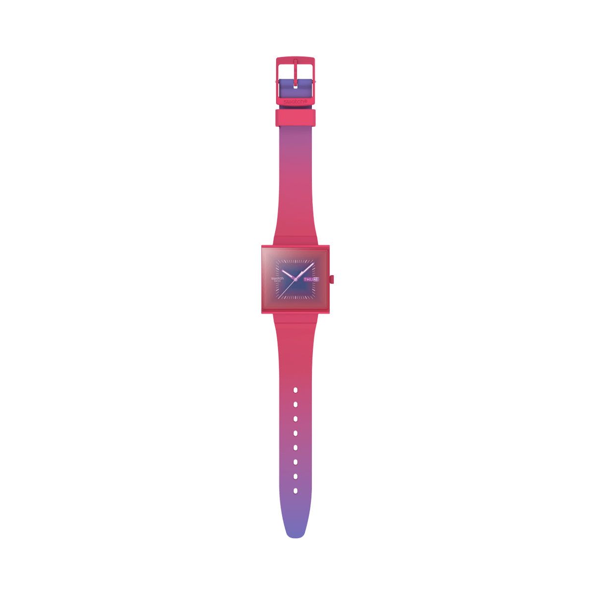 SWATCH SQUARELY BERRY SO34R700 Armbanduhr ansicht-2