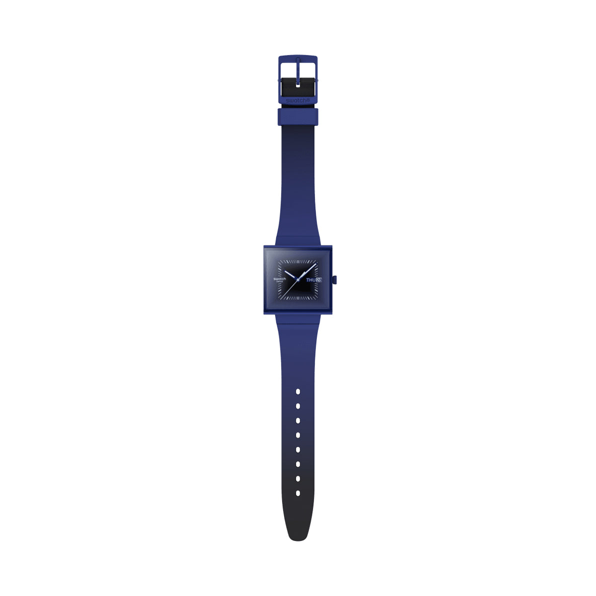 SWATCH SQUARELY BLACKLIGHT SO34N700 Armbanduhr Schwarz ansicht-2