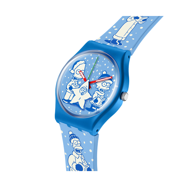SWATCH TIDINGS OF JOY SO28Z126 Armbanduhr ansicht-4