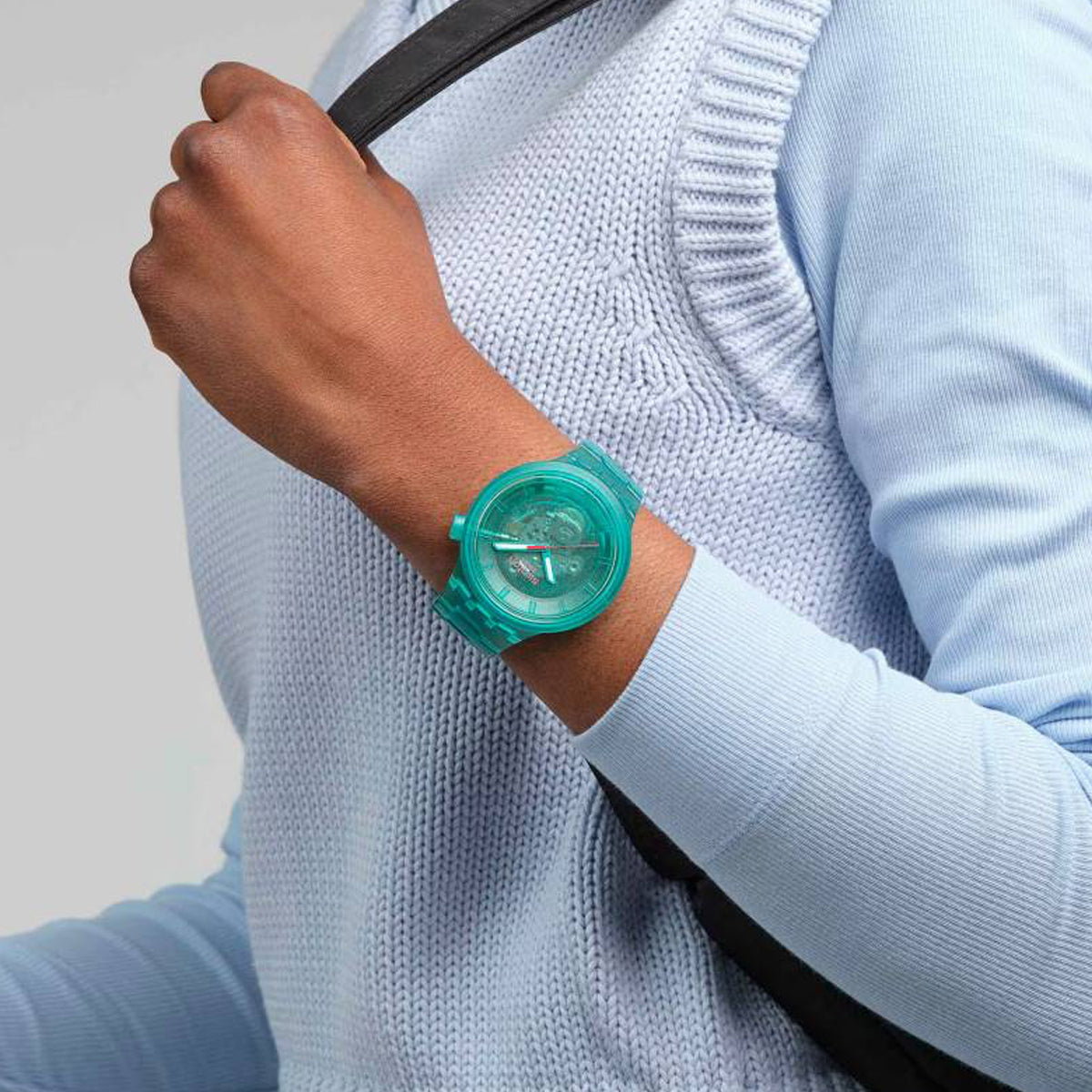 SWATCH TURQUOISE JOY SB05L101 Armbanduhr ansicht-3