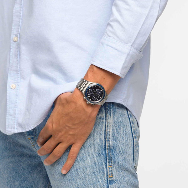 SWATCH WATCHES YVS496G Armbanduhr 43 mm ansicht-2