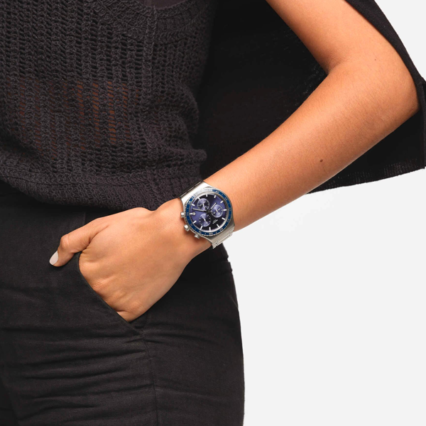 SWATCH WATCHES YVS496G Armbanduhr 43 mm ansicht-3