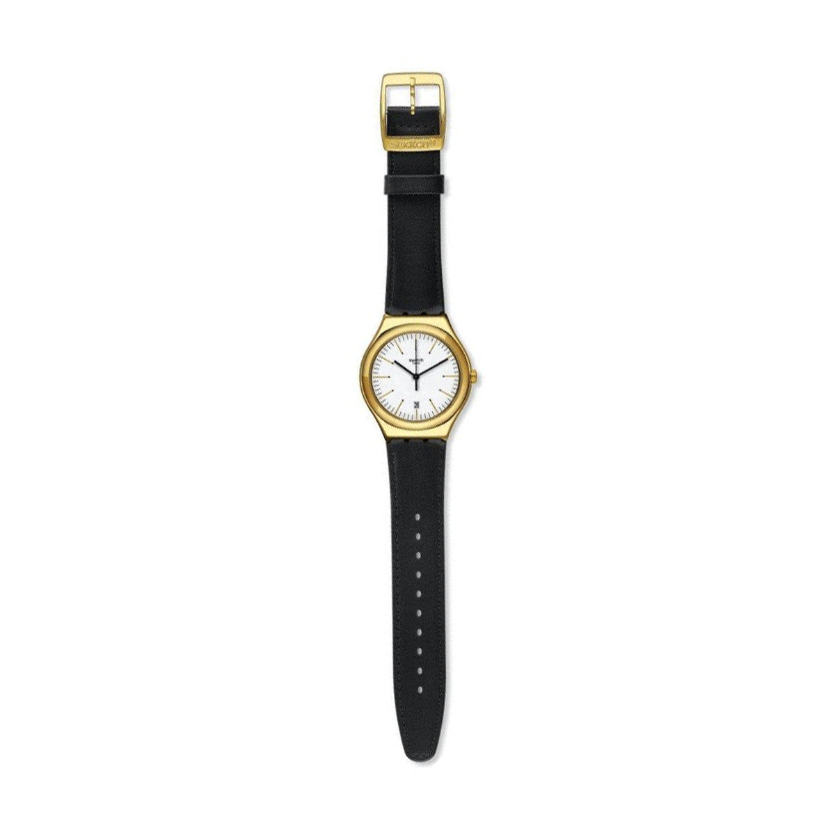 SWATCH WATCHES YWG404 Only Time - Armbanduhr 42 mm Gold ansicht-2