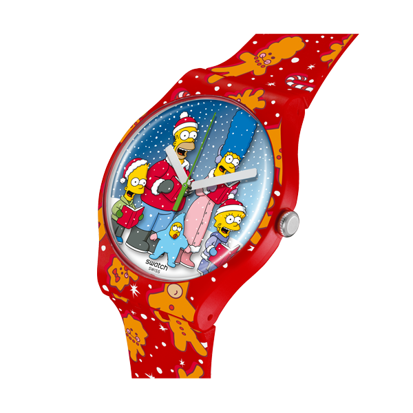 SWATCH WONDROUS WINTER WONDERLAND SUOZ361 Armbanduhr ansicht-4