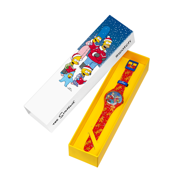 SWATCH WONDROUS WINTER WONDERLAND SUOZ361 Armbanduhr ansicht-5