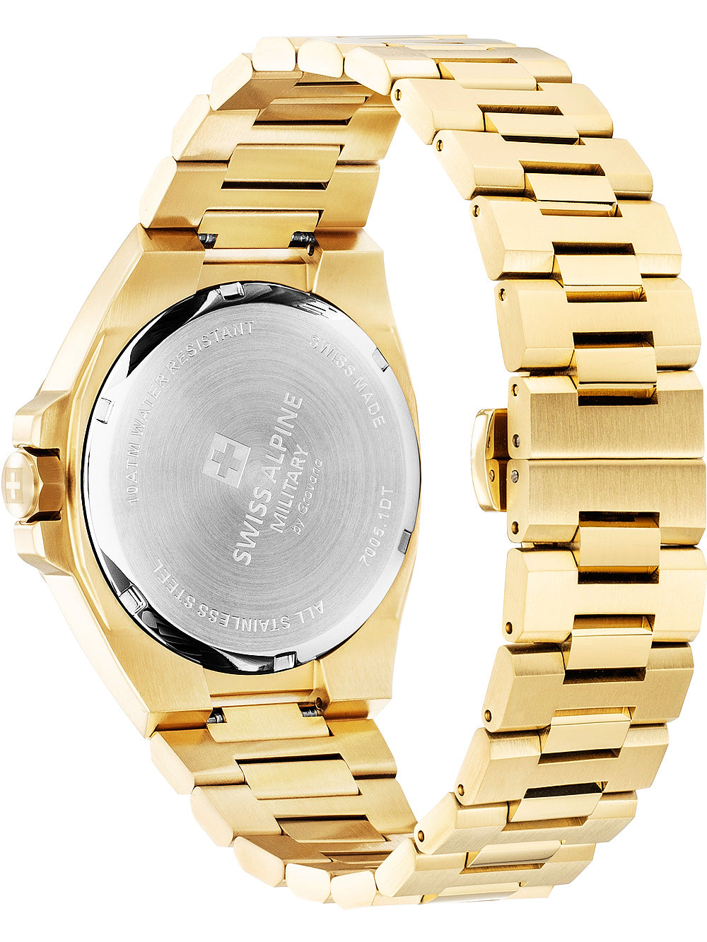 SWISS ALPINE MILITARY 7005-1115 Analoguhr Armbanduhr 38 mm ansicht-3