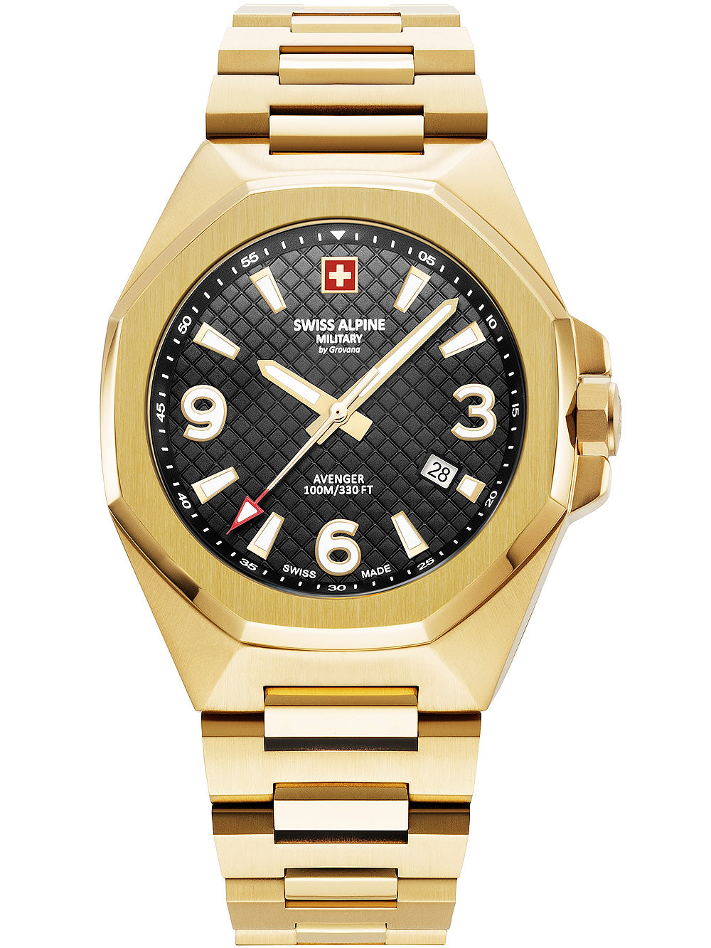 SWISS ALPINE MILITARY 7005-1117 Analoguhr Armbanduhr 38 mm