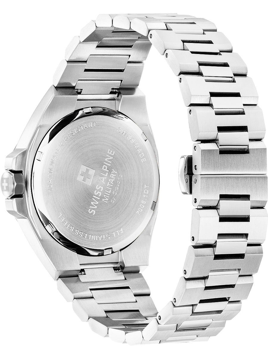 SWISS ALPINE MILITARY 7005-1134 Analoguhr Armbanduhr 38 mm ansicht-2
