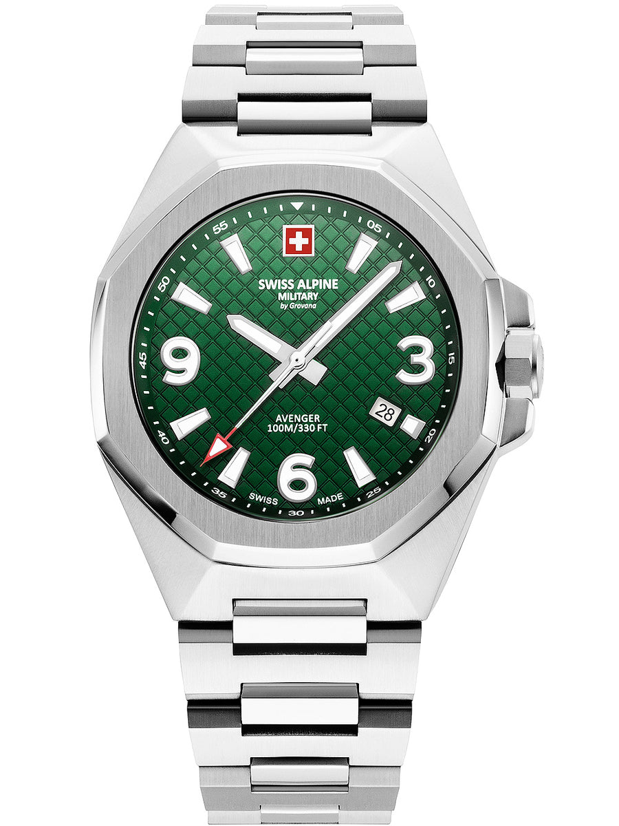 SWISS ALPINE MILITARY 7005-1134 Analoguhr Armbanduhr 38 mm