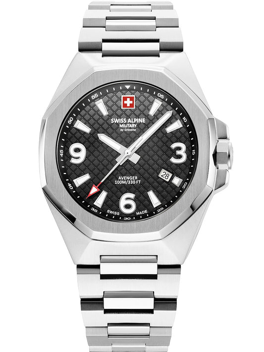 SWISS ALPINE MILITARY 7005-1137 Analoguhr Armbanduhr 38 mm