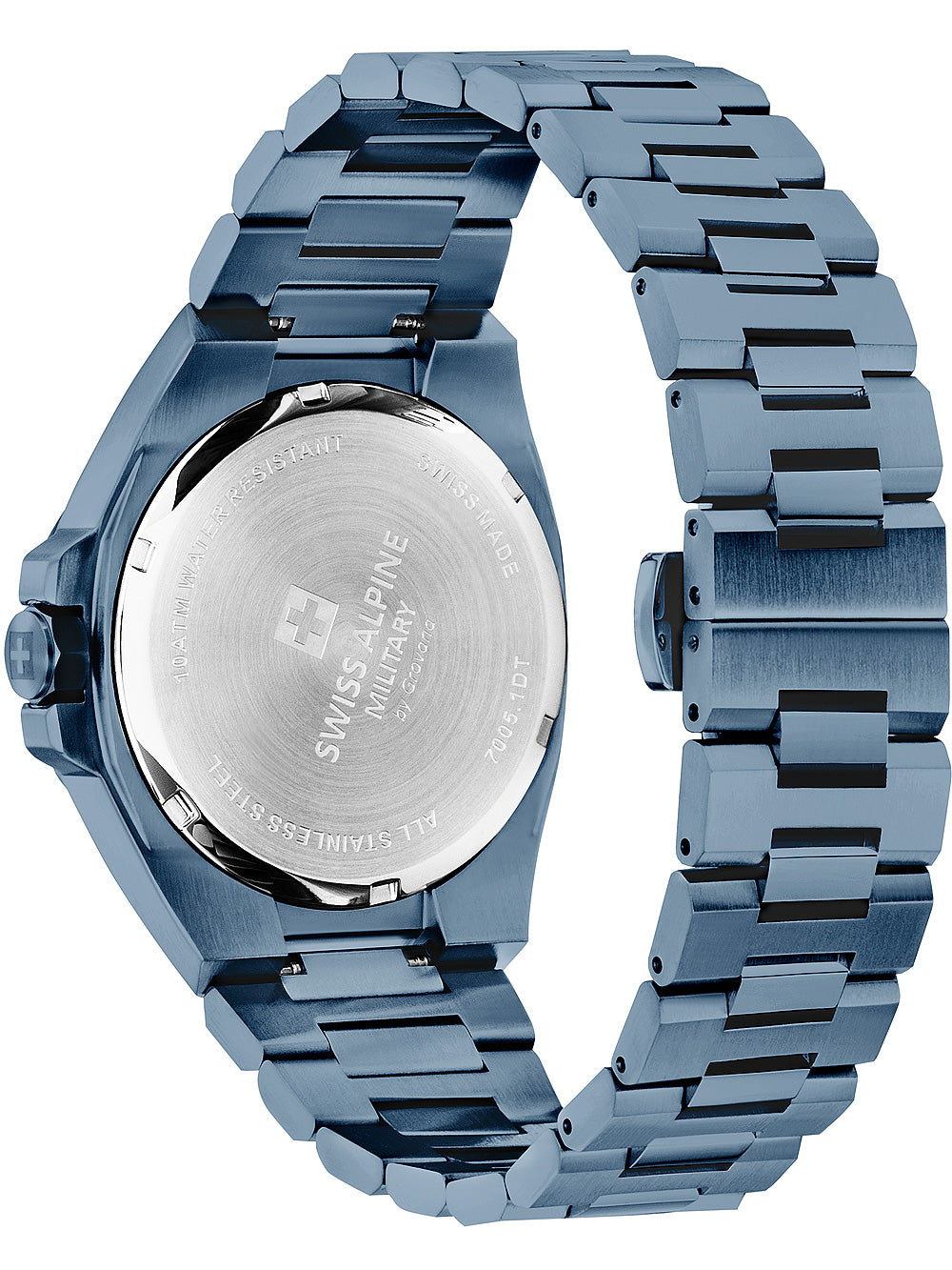 SWISS ALPINE MILITARY 7005-1195 Analoguhr Armbanduhr 38 mm ansicht-3