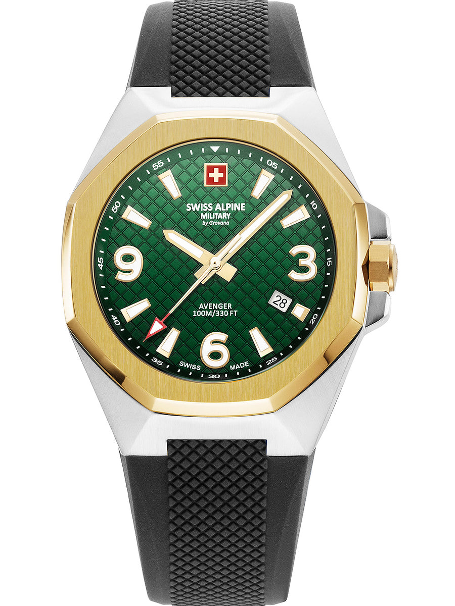 SWISS ALPINE MILITARY 7005-1844 Analoguhr Armbanduhr 38 mm