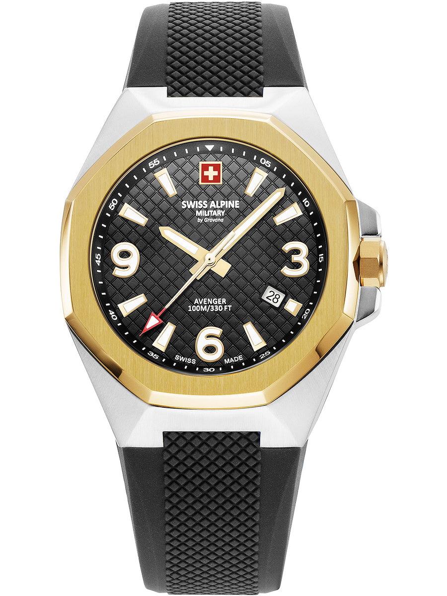 SWISS ALPINE MILITARY 7005-1847 Analoguhr Armbanduhr 38 mm