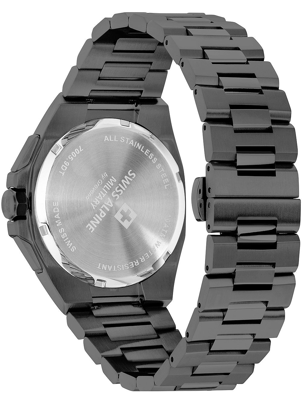 SWISS ALPINE MILITARY 7005-9175 Chronograph Armbanduhr 38 mm ansicht-3