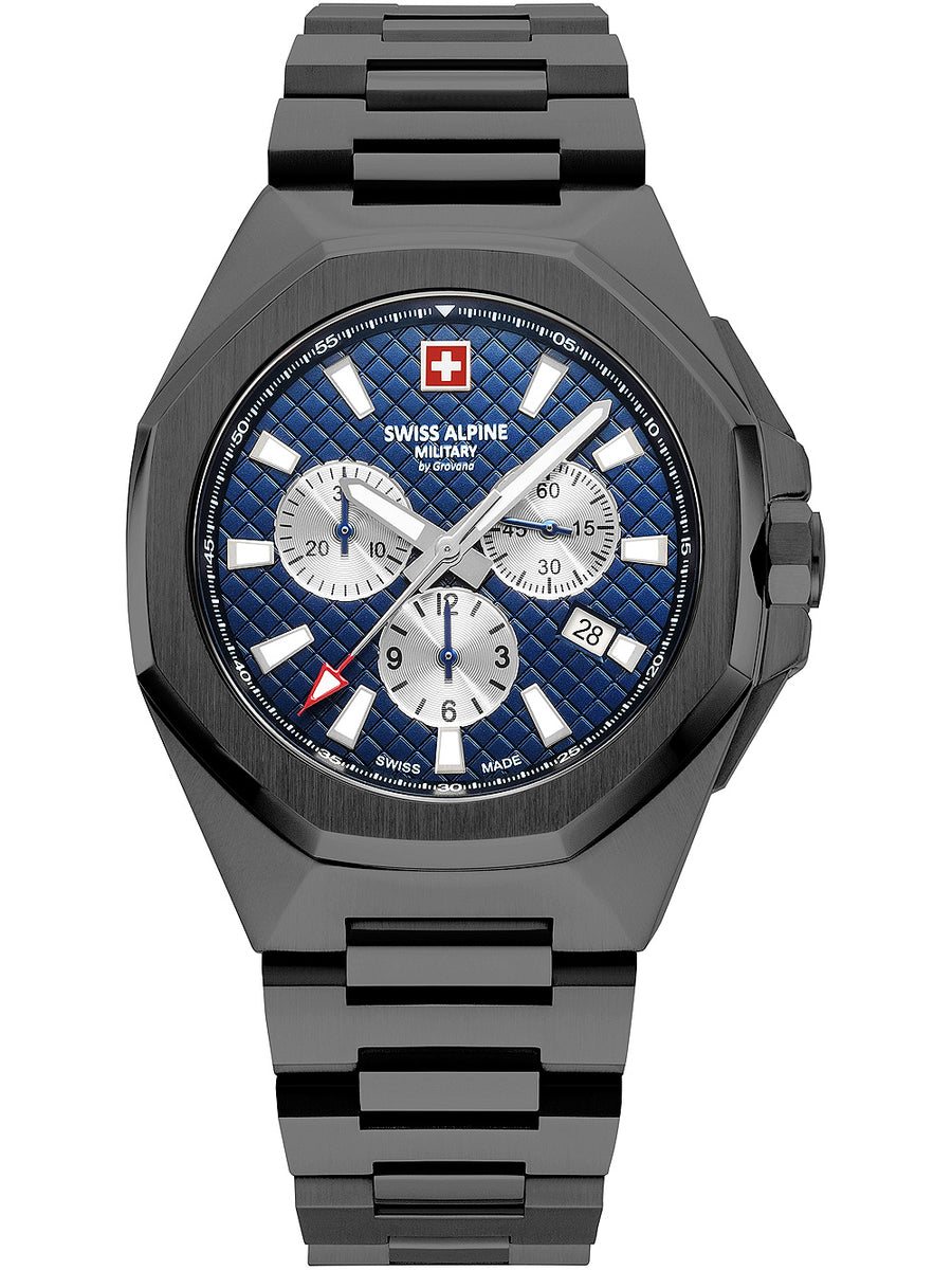 SWISS ALPINE MILITARY 7005-9175 Chronograph Armbanduhr 38 mm