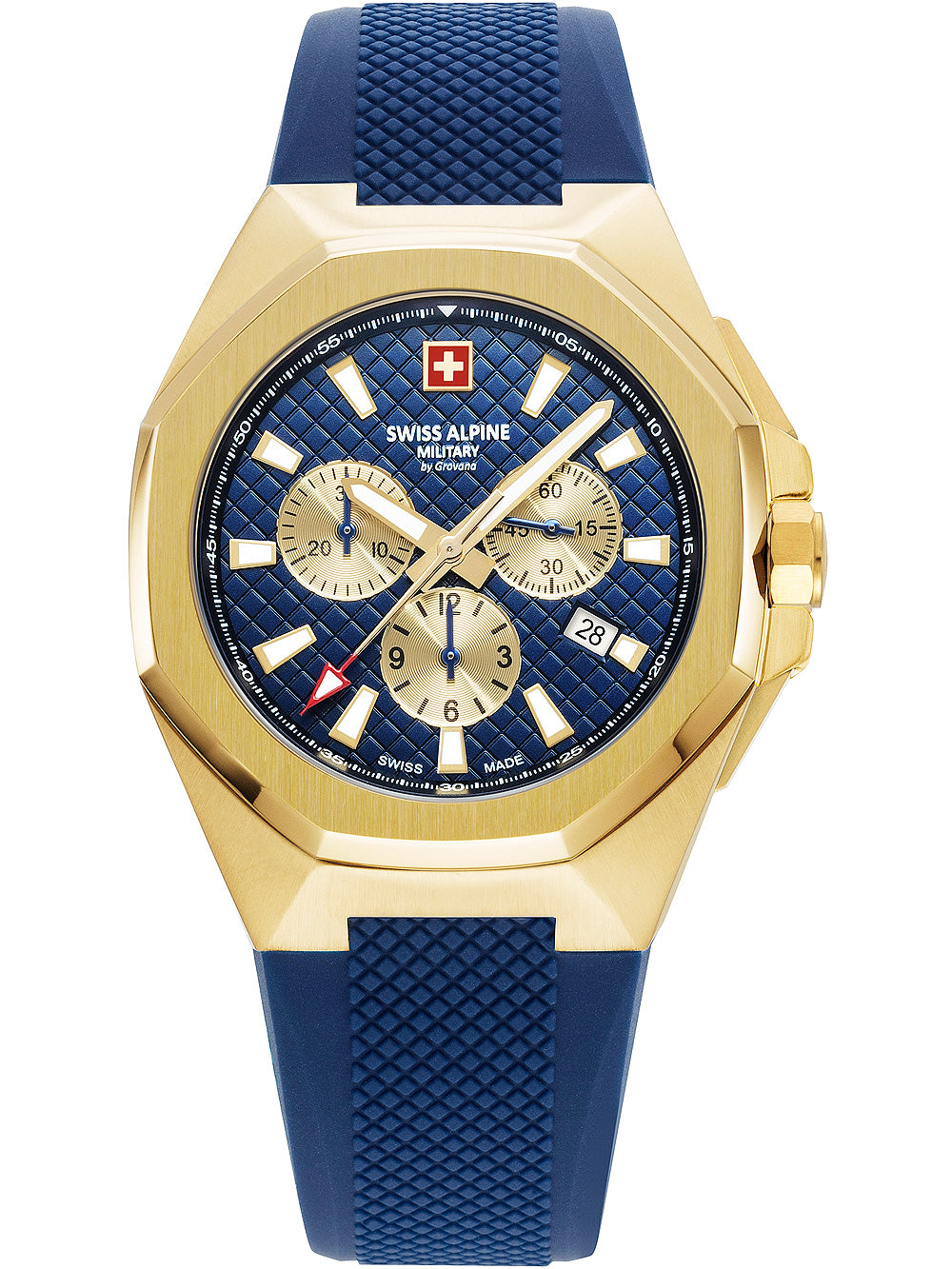 SWISS ALPINE MILITARY 7005-9815 Chronograph Armbanduhr 38 mm