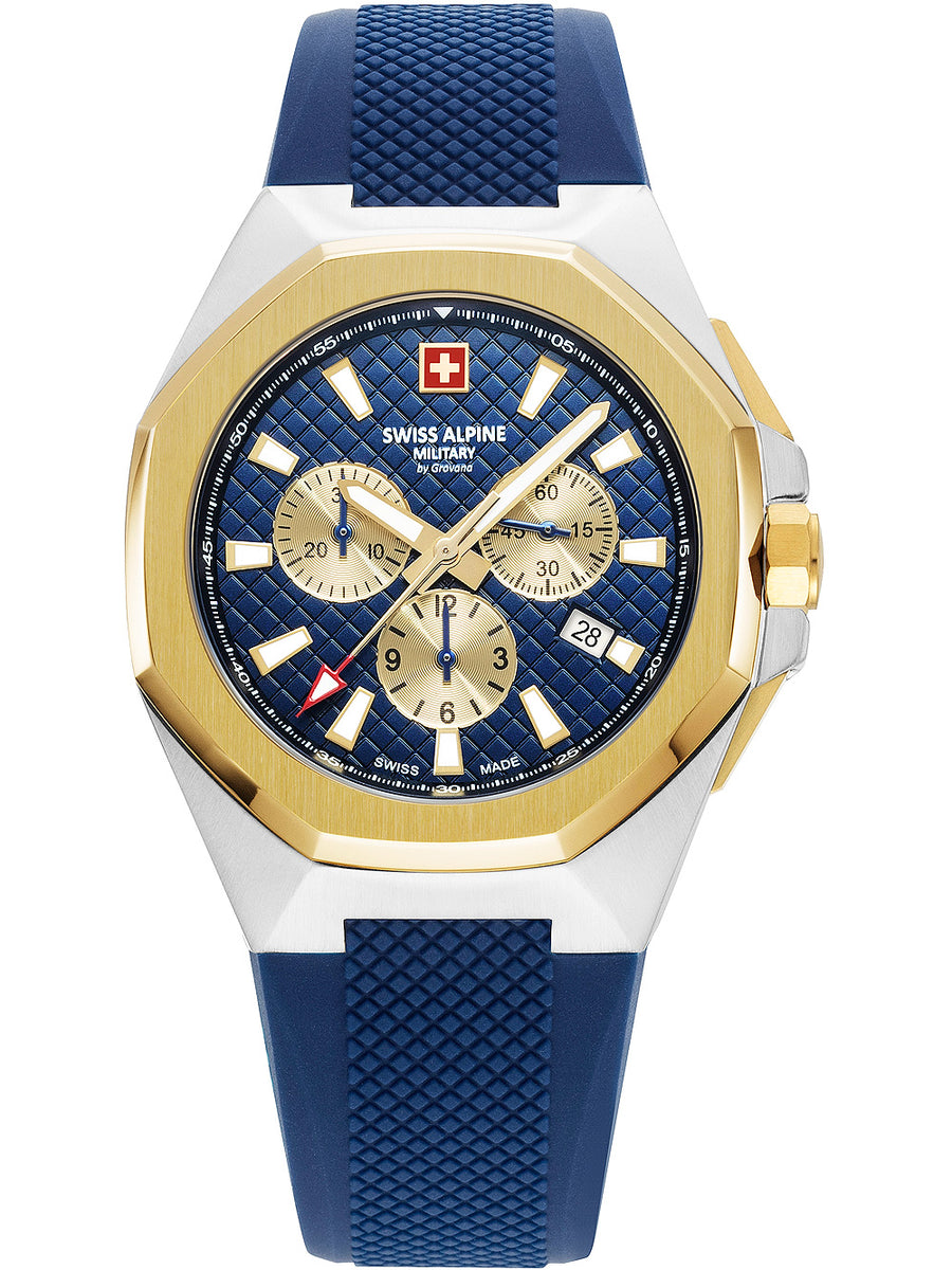 SWISS ALPINE MILITARY 7005-9845 Chronograph Armbanduhr 38 mm