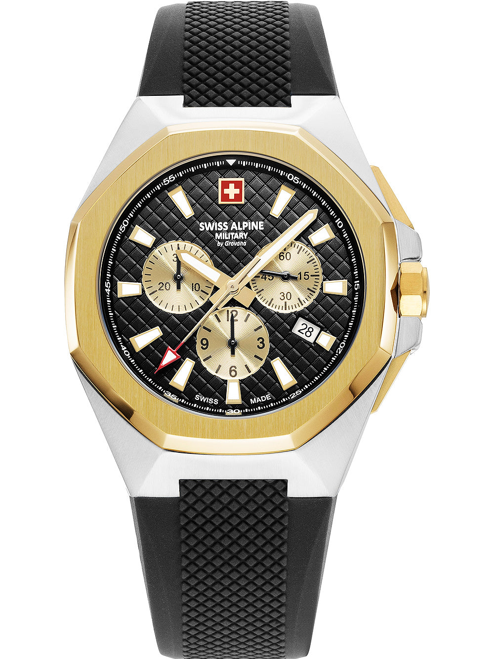 SWISS ALPINE MILITARY 7005-9847 Chronograph Armbanduhr 38 mm