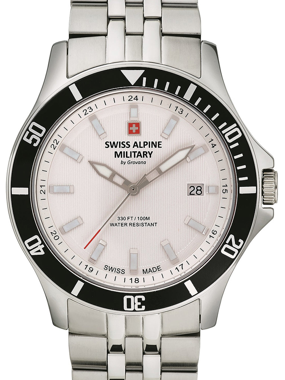 SWISS ALPINE MILITARY 7022-1132 Analoguhr Armbanduhr 46 mm ansicht-3