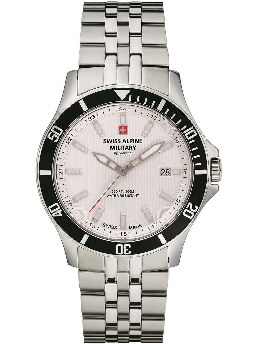 SWISS ALPINE MILITARY 7022-1132 Analoguhr Armbanduhr 46 mm