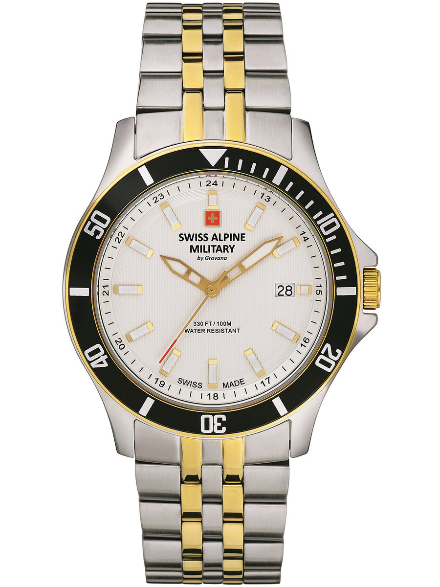 SWISS ALPINE MILITARY 7022-1142 Analoguhr Armbanduhr 46 mm