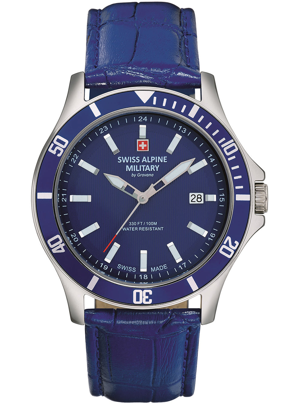 SWISS ALPINE MILITARY 7022-1535 Analoguhr Armbanduhr 46 mm