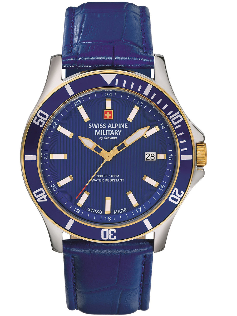 SWISS ALPINE MILITARY 7022-1545 Analoguhr Armbanduhr 46 mm