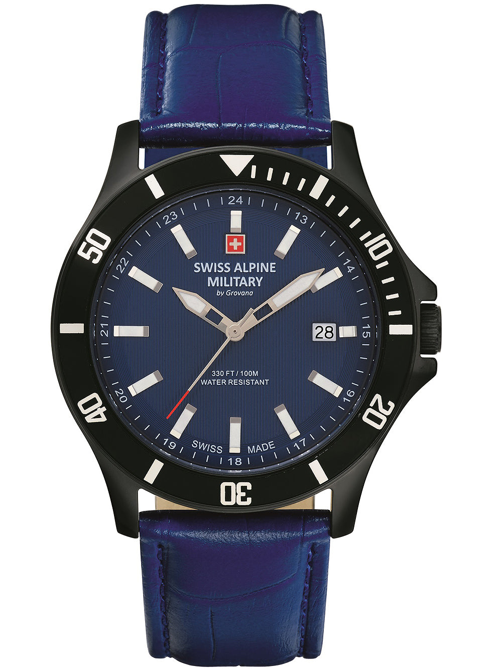 SWISS ALPINE MILITARY 7022-1575 Analoguhr Armbanduhr 46 mm