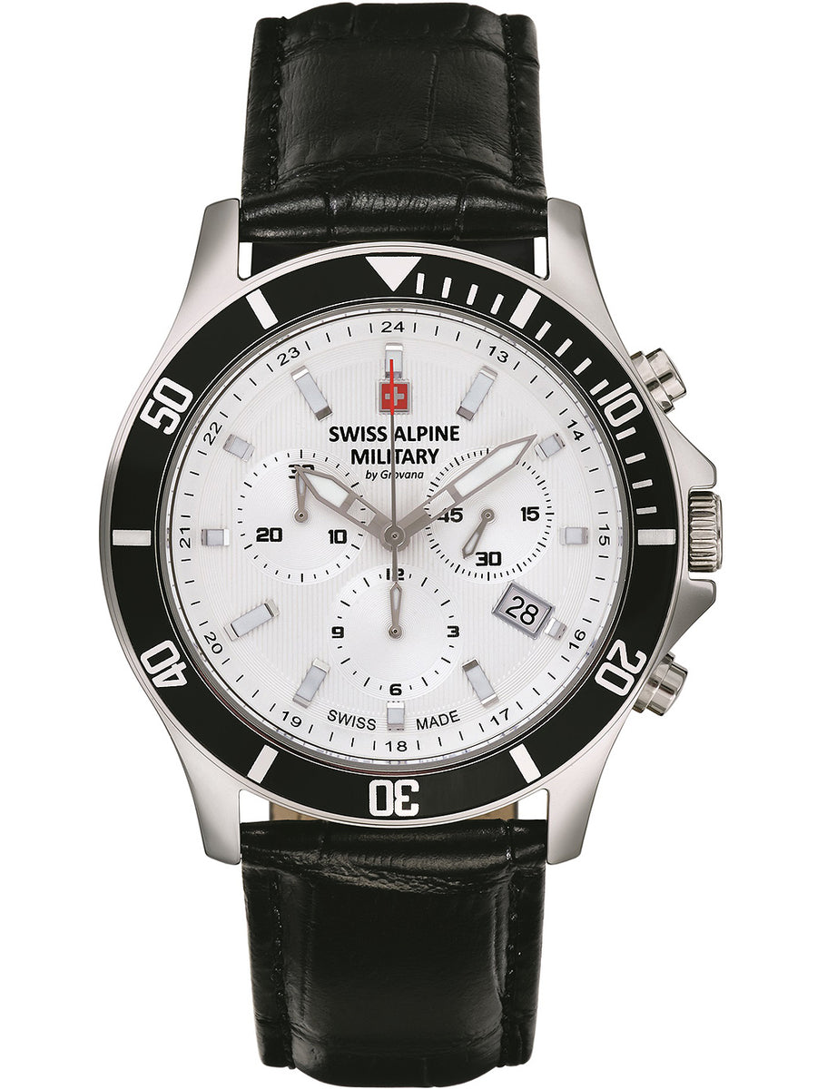 SWISS ALPINE MILITARY 7022-9532 Chronograph Armbanduhr 46 mm