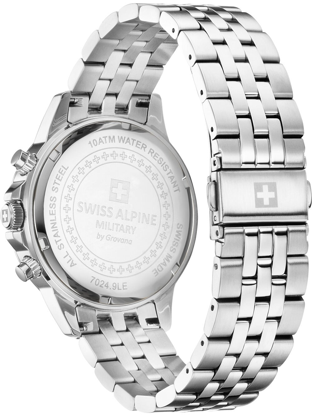 SWISS ALPINE MILITARY 7024-9134 Chronograph Armbanduhr 38 mm ansicht-2