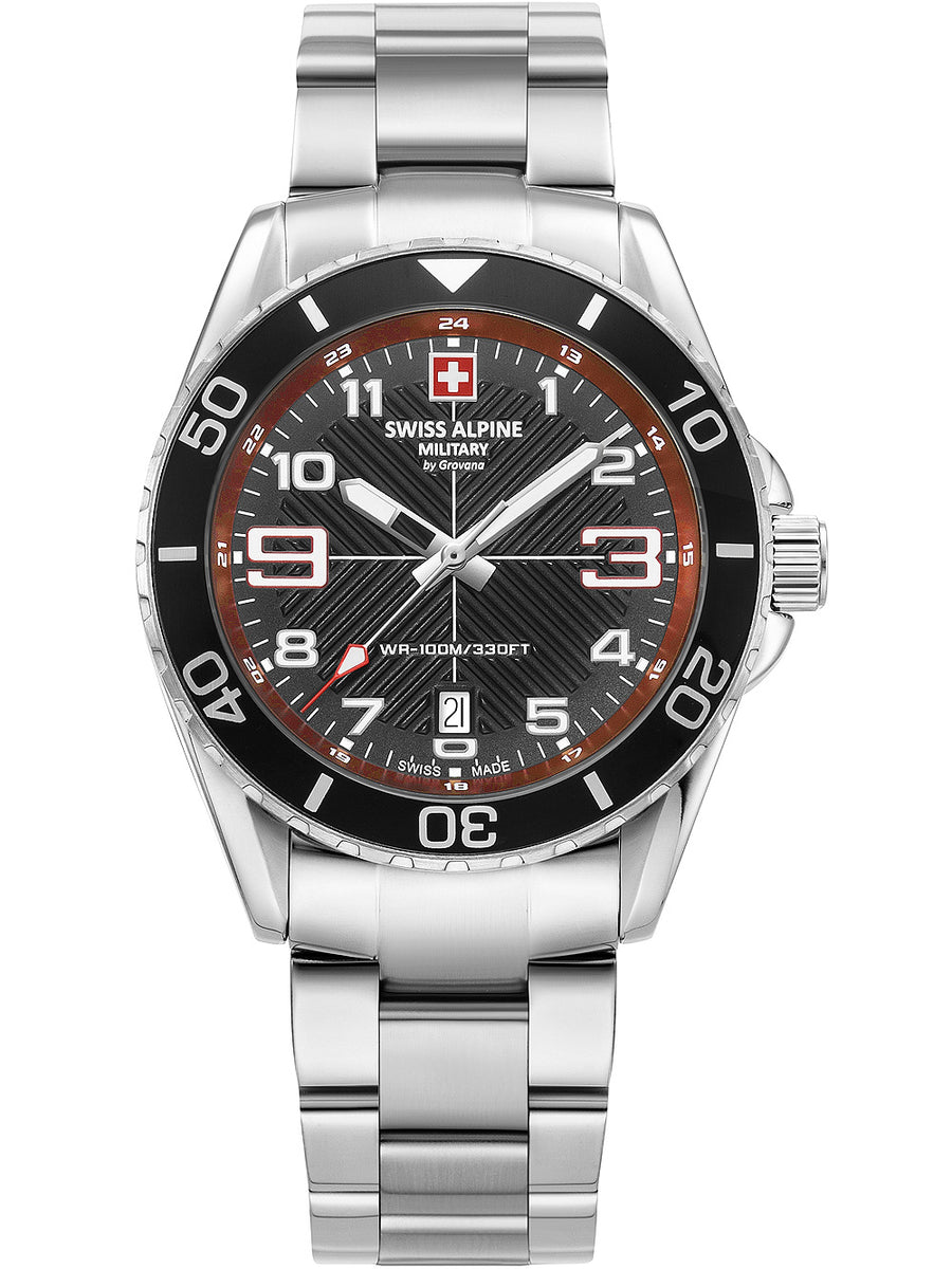 SWISS ALPINE MILITARY 7029-1136 Analoguhr Armbanduhr 38 mm