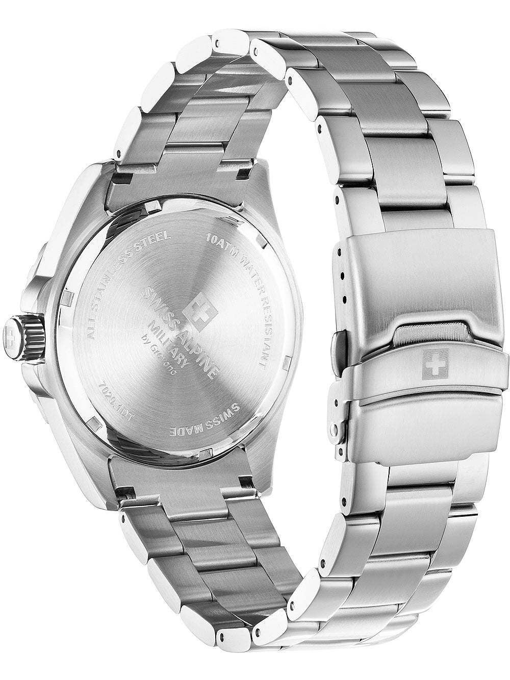SWISS ALPINE MILITARY 7029-1138 Analoguhr Armbanduhr 38 mm ansicht-3